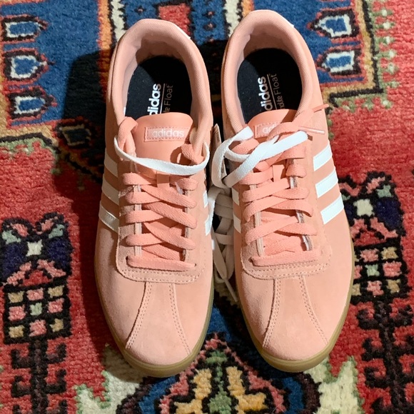 adidas Shoes - Adidas Courtset Suede 3 stripe Women’s Sneaker